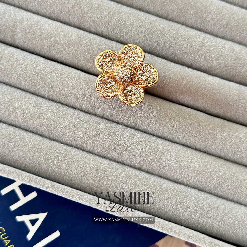 Golden Blossom Ring