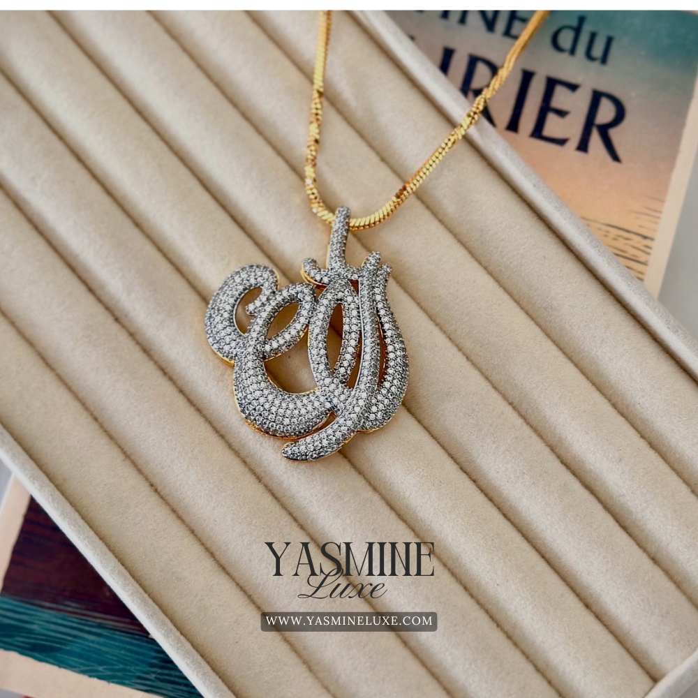 Crystal Allah Pendant