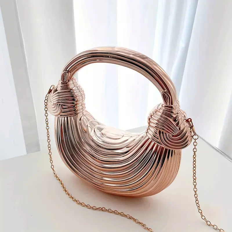 Sculptural Knot Clutch