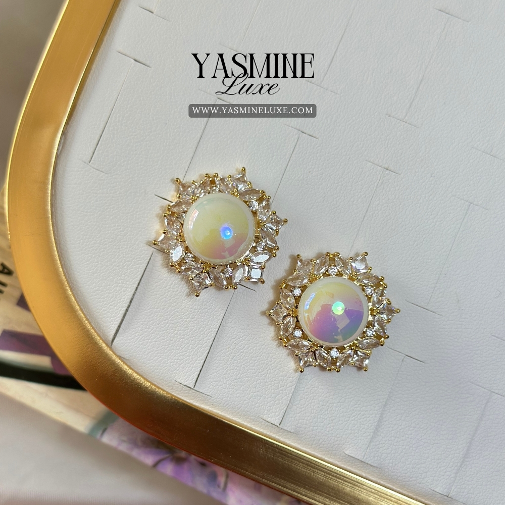 Aurora Bloom Studs