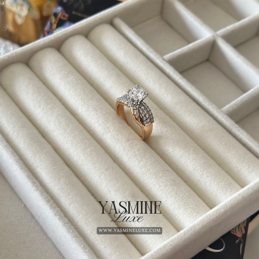 Rose Glow Diamond Ring