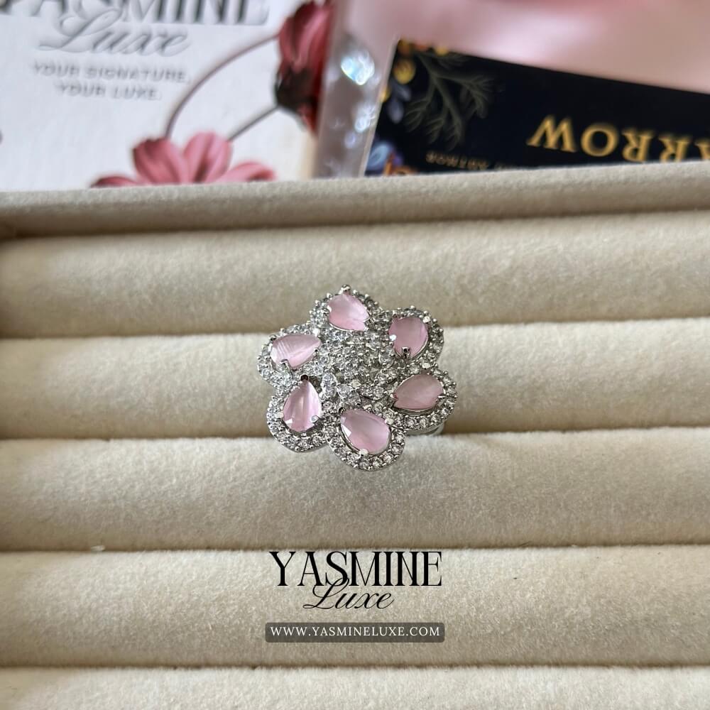 Pink Blossom Ring